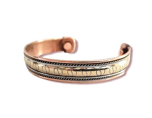 Bracelet magnétique cuivre - magnétique,