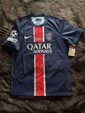 Maillot Officiel Psg Dembele Vapor Match Taille L Finale Munich Ldc Neuf