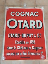 ANCIENNE AFFICHE COGNAC OTARD 100 cm x 75 cm ORIGINALE