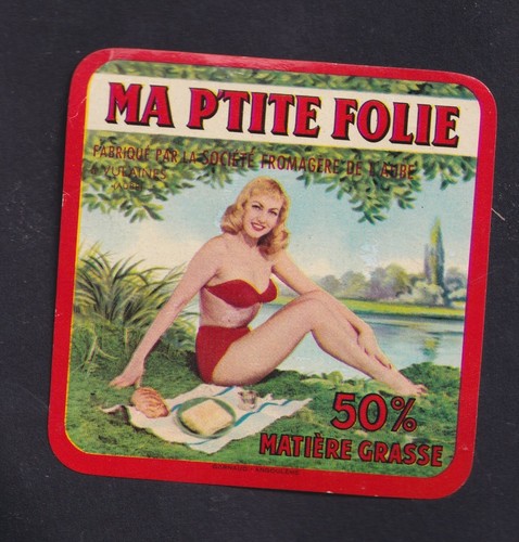 Ancienne petite étiquette - petite,