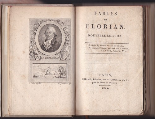 Florian fables 1816 gravures - florian,