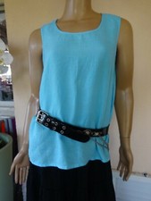  TUNIQUE TURQUOISE RIVIERE DE