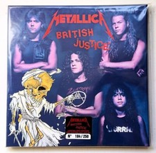 METALLICA BRITISH JUSTICE  4LP
