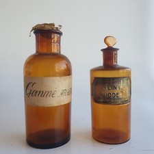 2x flacons ou bouteilles vides