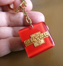 Porte cle bourbon plat ANTAR Lubrifiant Huile Station Service Garage Automobiles