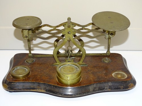 Ancienne balance bureau - balance, de