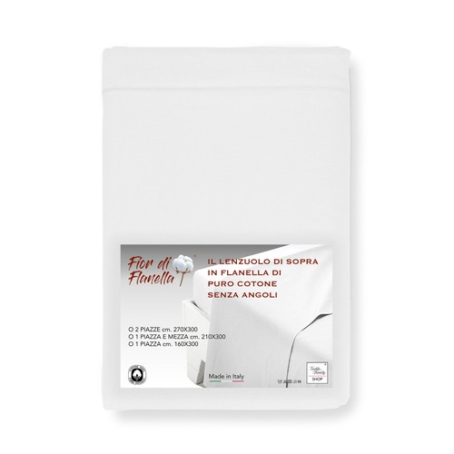 Drap supérieur flanelle - drap,