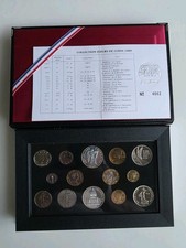 coffret fleur de coins 1989