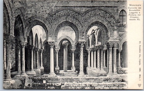 Italie monreale carte - italie,