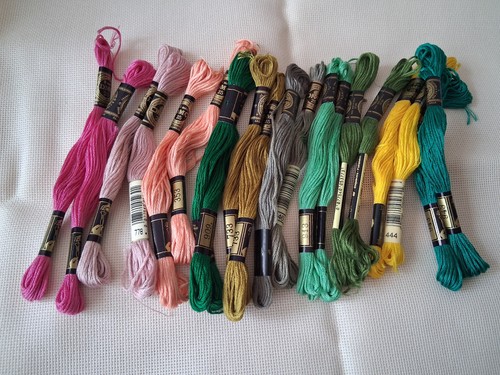 Lot échevettes coton - lot, 20