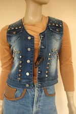 BLOUSON EN JEAN'S SANS MANCHE