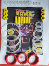 FLIPPER DATA EAST -BACK TO THE FUTURE-KIT ELASTIQUE SILLICONE TRANSPARENT-PINBAL