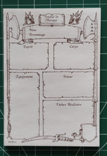 Heroquest :  Feuille de marque