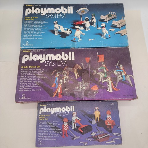 Vintage playmobil system lot - system,