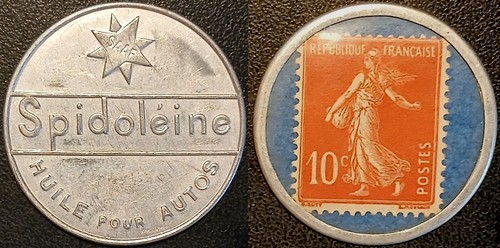 Timbre monnaie spidoléine - -,