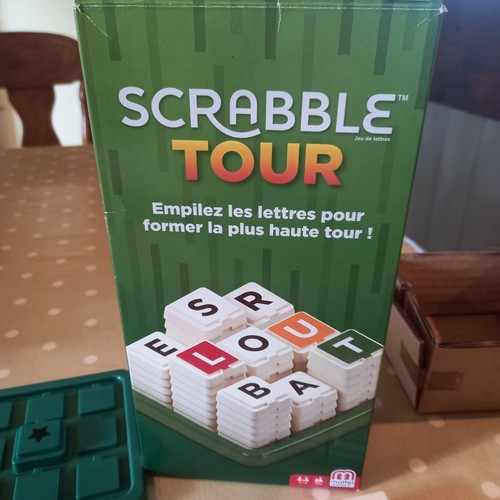 Scrabble tour mattel game - mattel, 2018