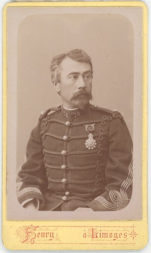 Cdv circa 1885 - circa, militaire