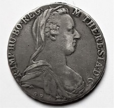 Thaler argent, authentique