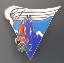 Insigne émail 2° REP 2°