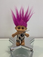 Russ Poupée Troll Caveman Vintage 19cm