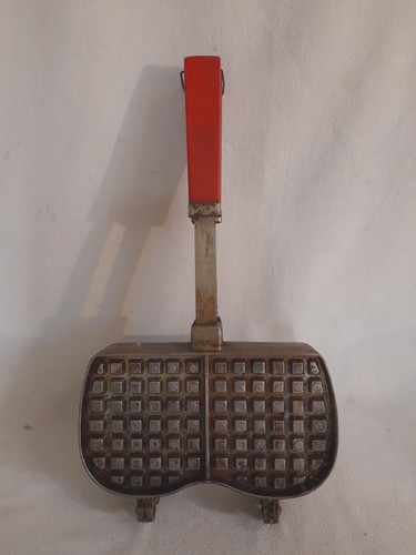 Ancien gaufrier double - ancien,