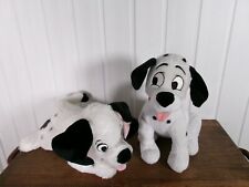 2 Peluches 101 Dalmatiens DISNEY environ 25 cm DISNEYLAND PARIS et NICOTOY