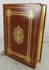 1887-Antique Fine Binding Roman Missal Christian Bible Art Book Prayer Book