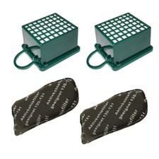 2 filtres anti-odeur + 2