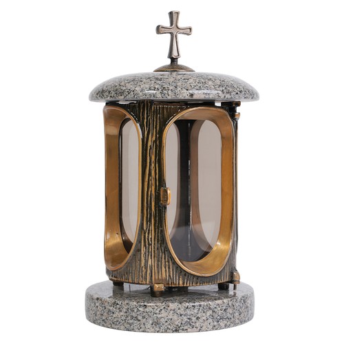 Lampe funéraire bohus grise - bohus,