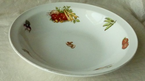 Plat creux porcelaine feu - creux,