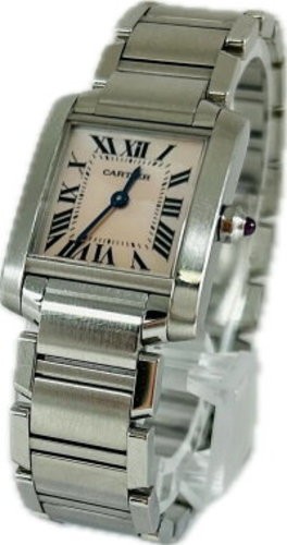 Cartier tank francais - tank, acier