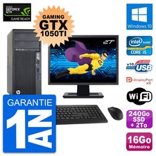 PC HP Z230 Ecran 27" Gaming