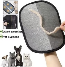 Gants Épilation Animaux Électrostatique Anti Poils Chat Chien Reutilisable