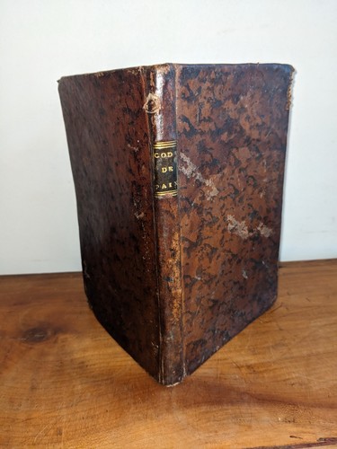 Livre ancien code - livre, de