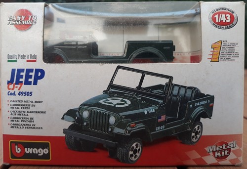 Bburago metal kit jeep - kit,
