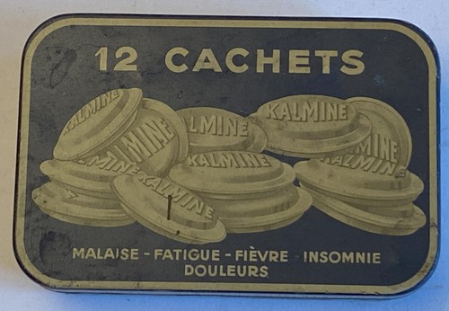 Ancienne boîte métal - ancienne, 12