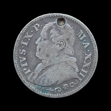 10 Soldi Argent 1868 R -