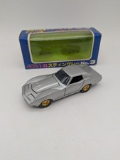Corvette C3 Stingray Rouge, Asakusabashi No 3, 1:43, en Métal, avec Boite