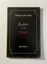 Saint Exupéry New York 1943 Lettres à Un Otage Rare Première Édition USA WW2