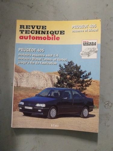 Revue technique peugeot 405 - revue,