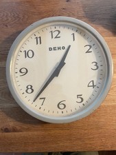 horloge pendule d'atelier industriel loft usine