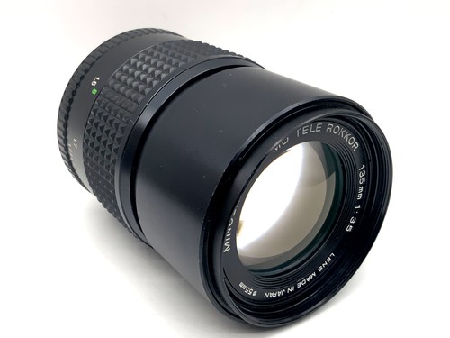 Minolta 135mm 5 objectif - minolta,
