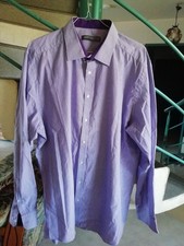 Chemise Violet à Rayures