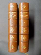 Oeuvres de Théophile Gautier LE CAPITAINE FRACASSE Alphonse Lemerre 2t. reliés