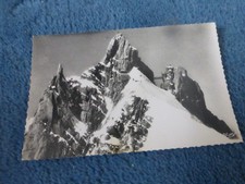 ancienne CPA telepherique aiguille du midi mont blanc Chamonix montagne vintage