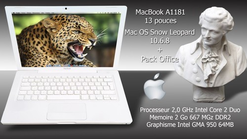 Apple macbook a1181 core 2 - core,