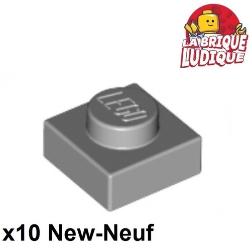 Lego 10x plate plaque - plate, 1x1