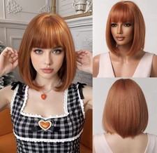 Perruque Synthétique Rousse