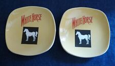 LOT DE 2 CENDRIERS WHISKY WHITE HORSE