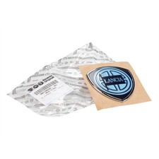 Emblème Logo original Lancia Arrière Bleu Blanc Collé Musa 2004-2008 51705333